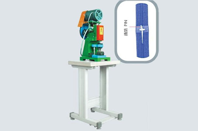Semi-auto Hit Backside Zipper Pin Fixing Machine(TYM-204N)