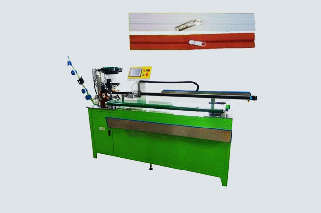 Auto Zipper Slider Mounting and Cutting Machine  (TYM-225N)